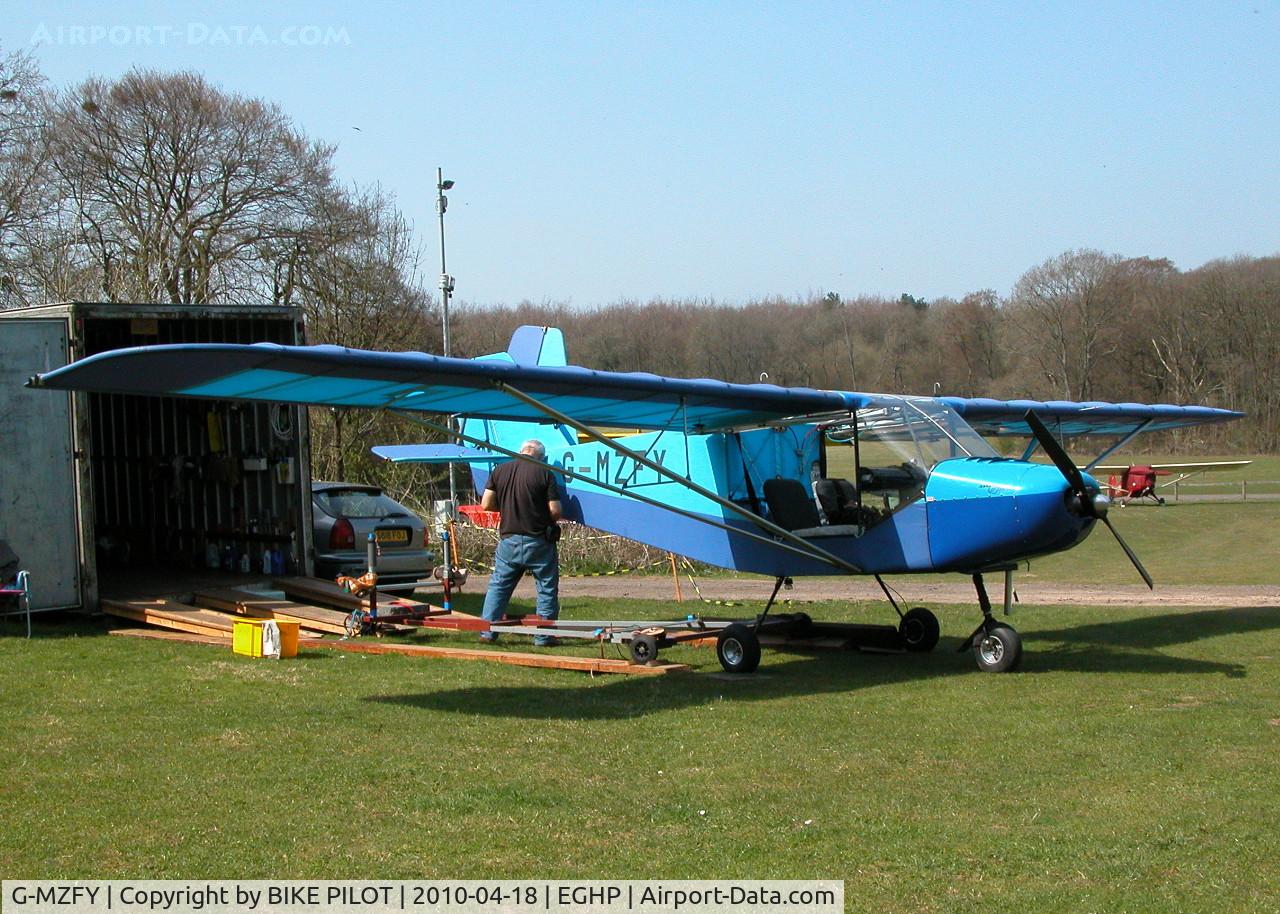 G-MZFY, 1997 Rans S-6ESD XL Coyote II C/N PFA 204-13043, RESIDENT A/C BEING PREPAIRED FOR FLIGHT