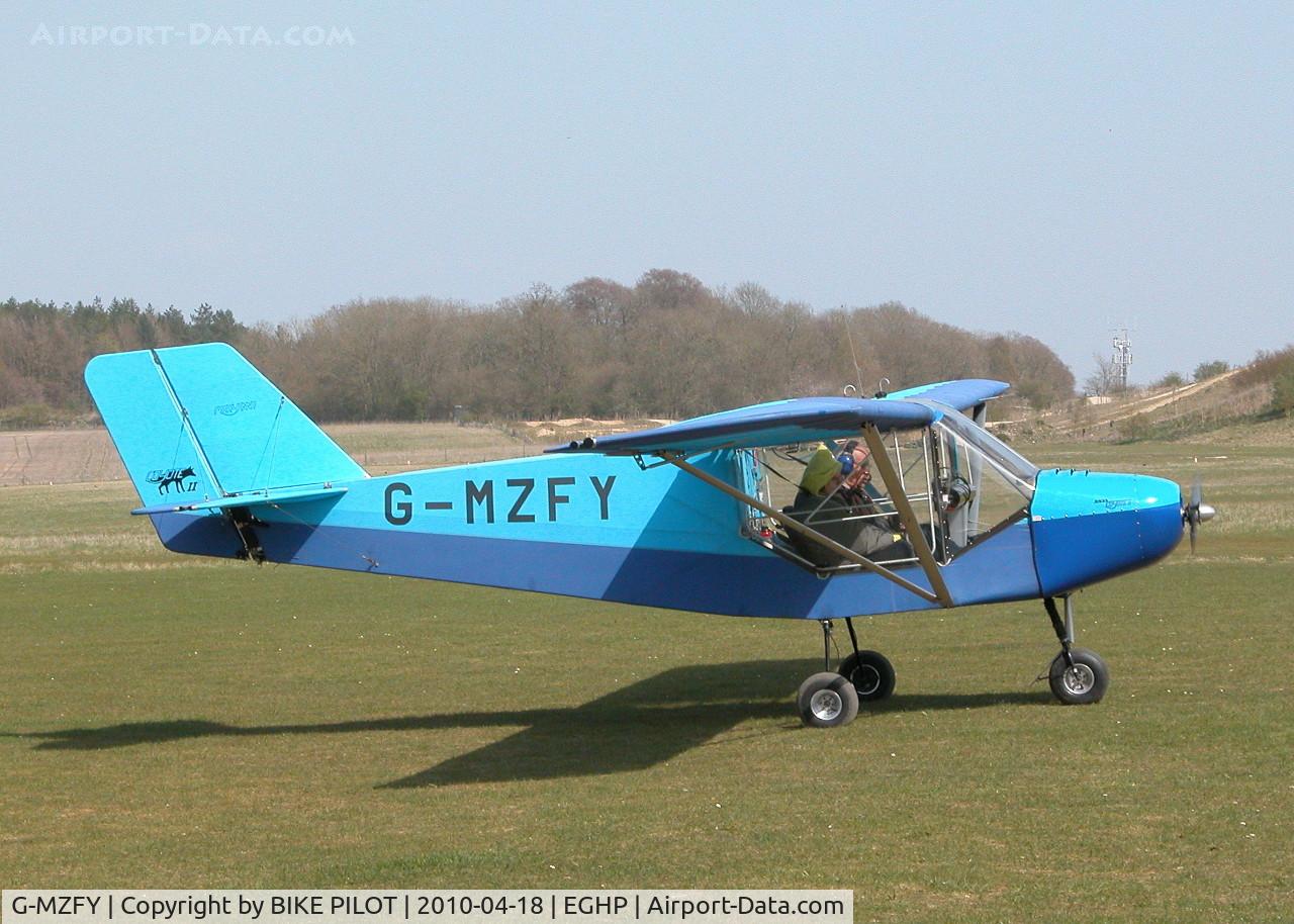 G-MZFY, 1997 Rans S-6ESD XL Coyote II C/N PFA 204-13043, TAXYING TO RWY 26