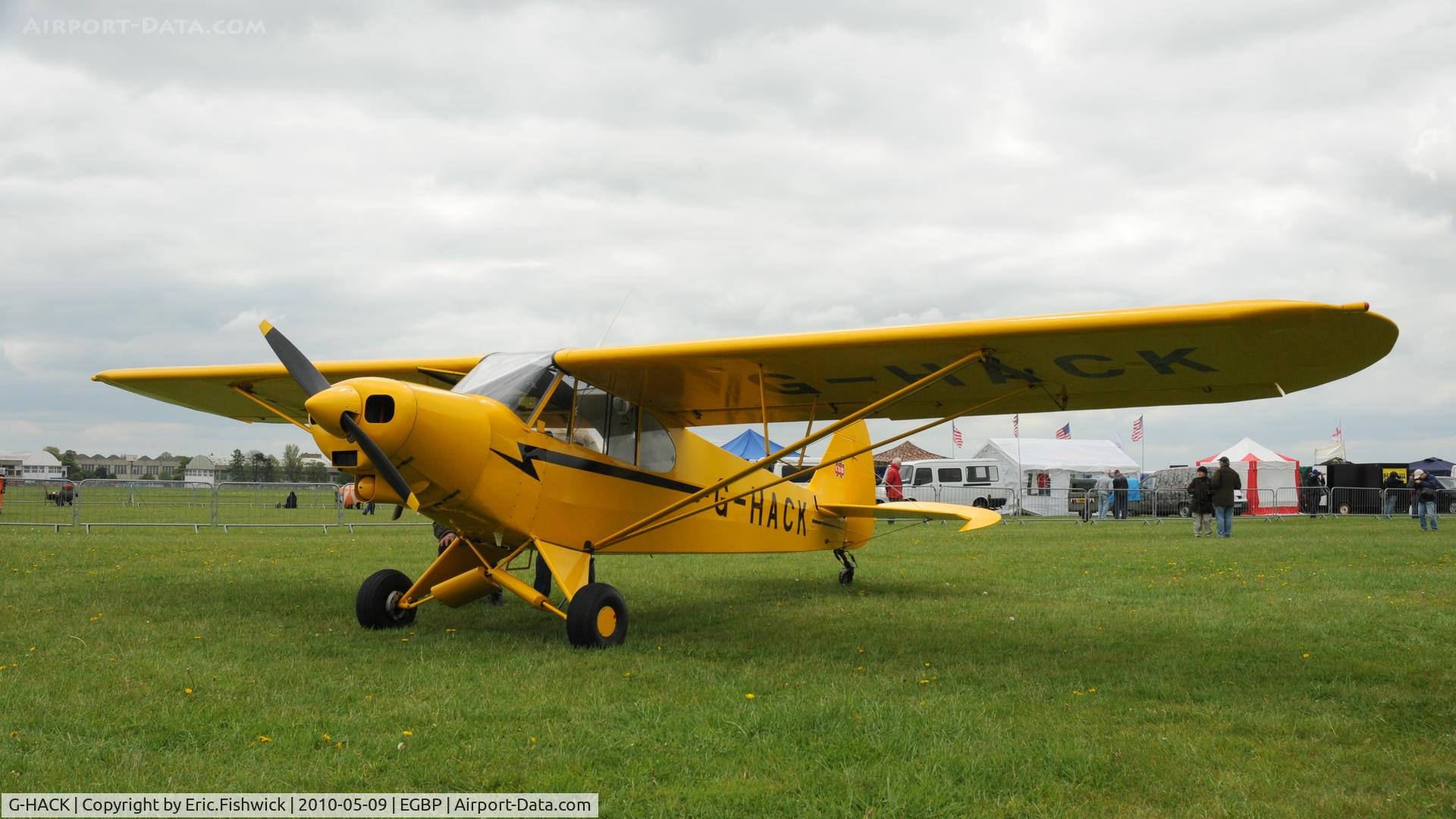 G-HACK, 1959 Piper PA-18-150 Super Cub C/N 18-7168, 3. G-HACK at Shuttleworth May Sunset Air Display