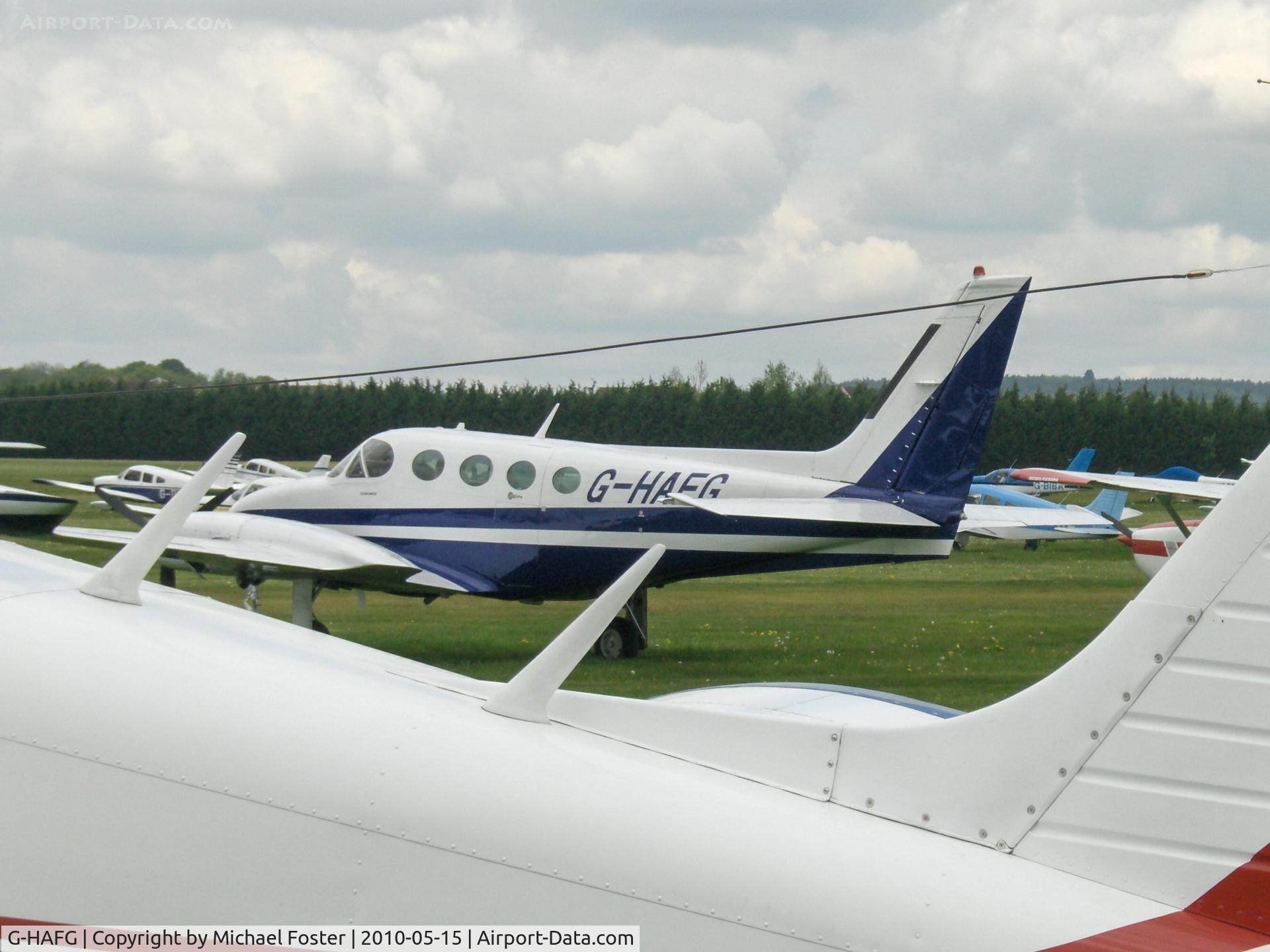 G-HAFG, 1984 Cessna 340A C/N 340A-1806, At White Waltham