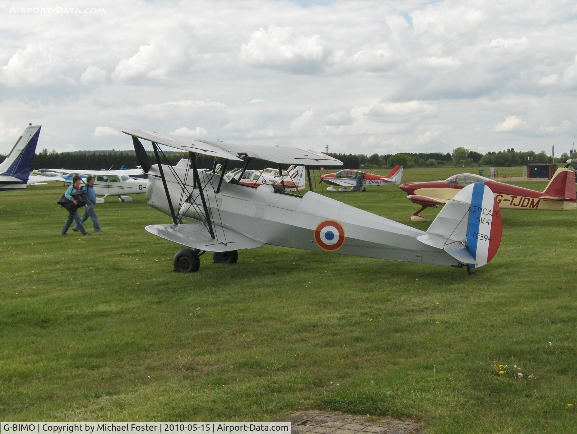 G-BIMO, 1946 Stampe-Vertongen SV-4C C/N 394, At White Waltham