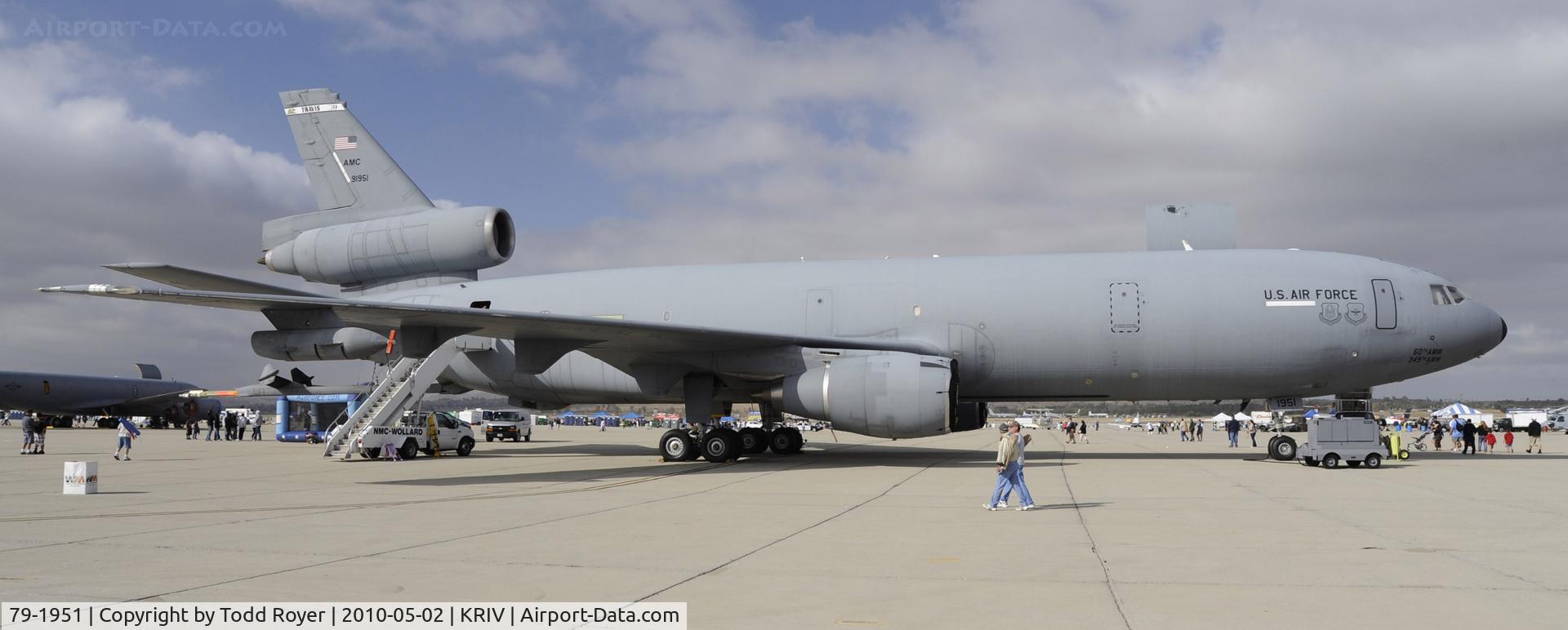 79-1951, 1982 McDonnell Douglas KC-10A Extender C/N 48211, March Field Airfest 2010