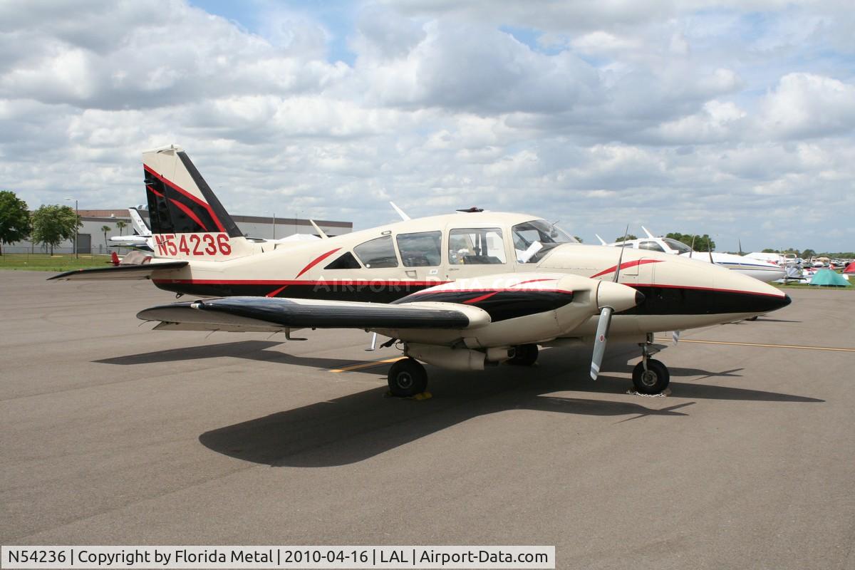 N54236, 1974 Piper PA-23-250 C/N 27-7554030, PA-23-250