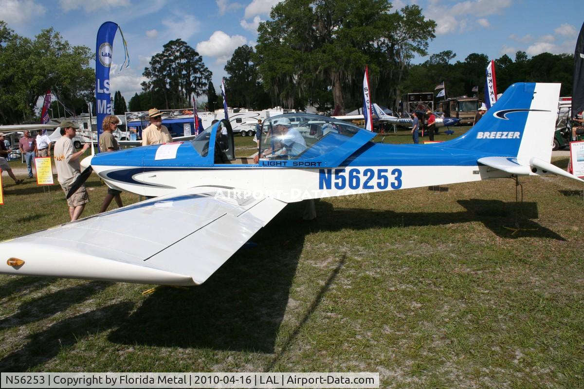 N56253, 2007 Breezer Light Sport Aircraft C/N 005LSA, Breezer