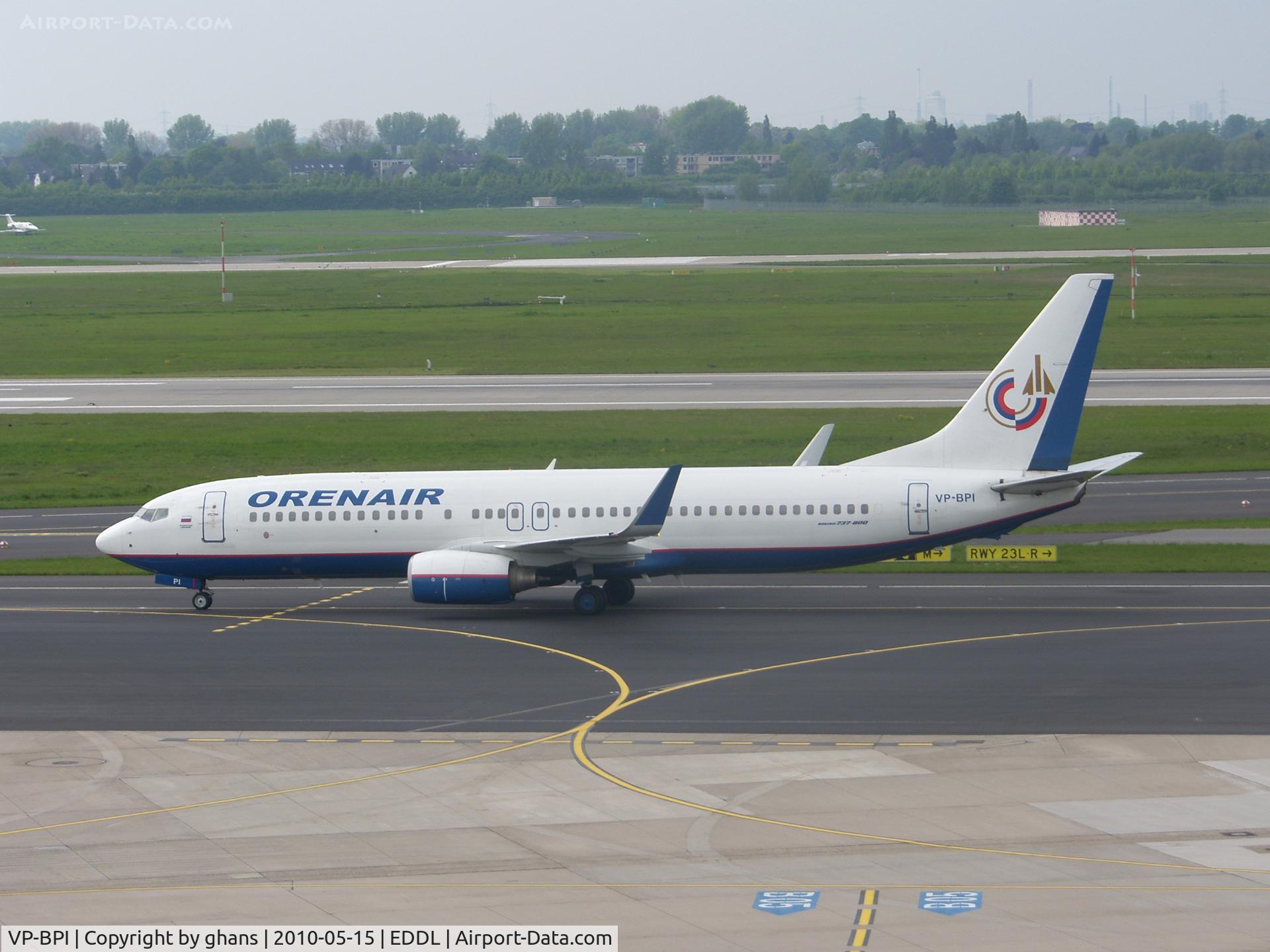 VP-BPI, 2001 Boeing 737-83N C/N 28244, Orenberg Airlines