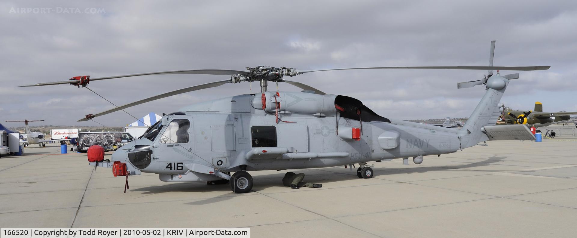 166520, Sikorsky MH-60R Strikehawk C/N 70-2911, March Field Airfest 2010