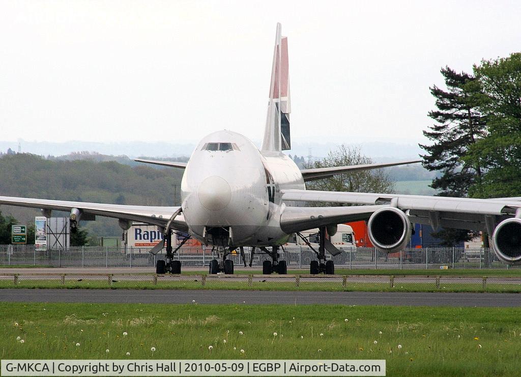 G-MKCA, 1980 Boeing 747-2B5B/SF C/N 22482, in storage at Kemble