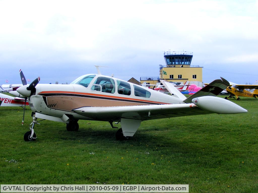 G-VTAL, 1965 Beech V35 Bonanza C/N D-7978, at the Great Vintage Flying Weekend