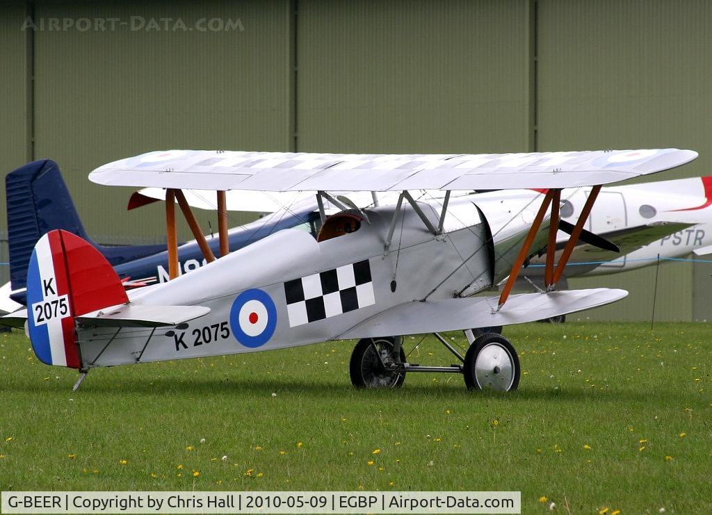 G-BEER, 1979 Isaacs Fury II C/N PFA 1588, at the Great Vintage Flying Weekend