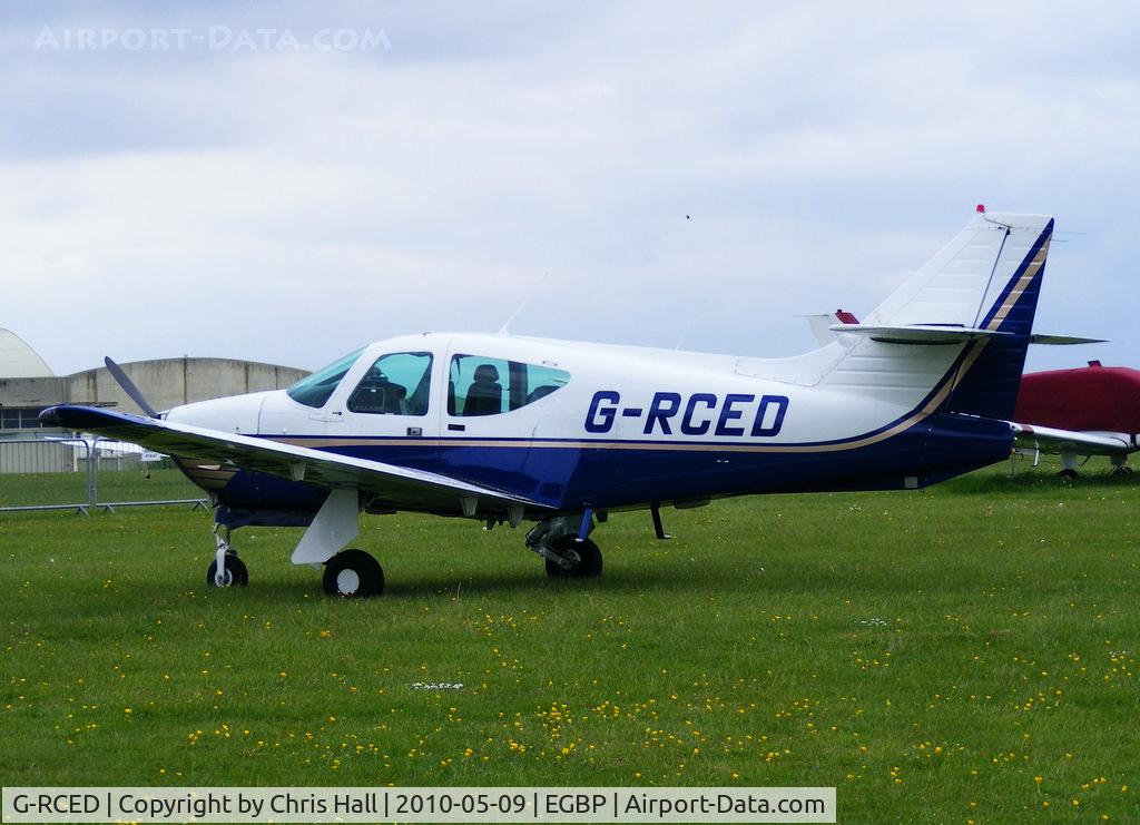 G-RCED, 1977 Rockwell Commander 114 C/N 14241, at the Great Vintage Flying Weekend