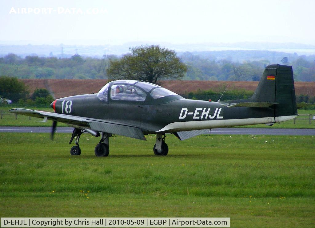 D-EHJL, Focke-Wulf FWP-149D C/N 45, at the Great Vintage Flying Weekend