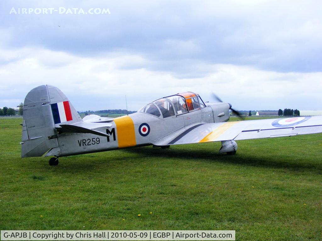 G-APJB, 1948 Percival P-40 Prentice T1 C/N PAC-086, at the Great Vintage Flying Weekend