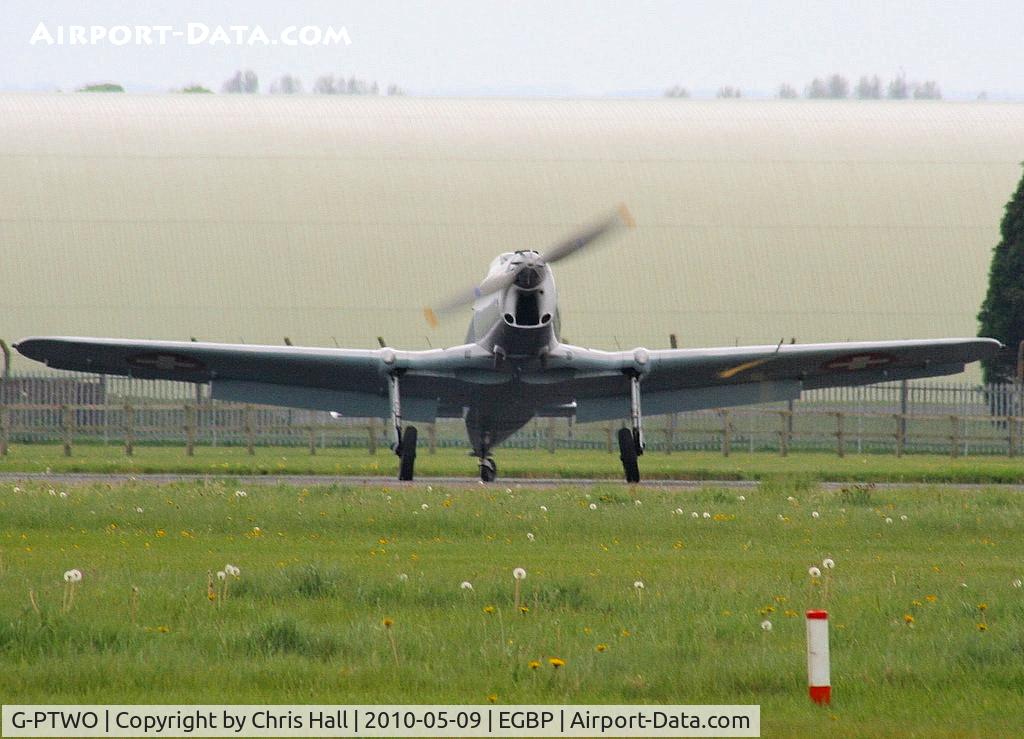 G-PTWO, 1946 Pilatus P2-05 C/N 600-30, at the Great Vintage Flying Weekend