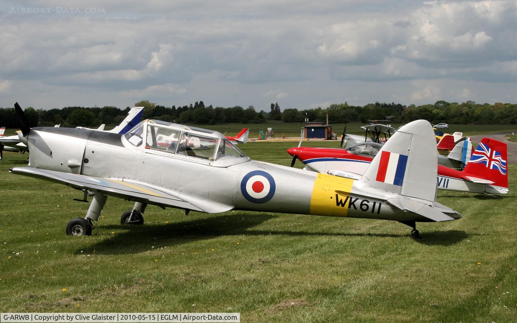 G-ARWB, 1952 De Havilland DHC-1 Chipmunk 22A C/N C1/0621, In the colours of the ROYAL AIR FORCE