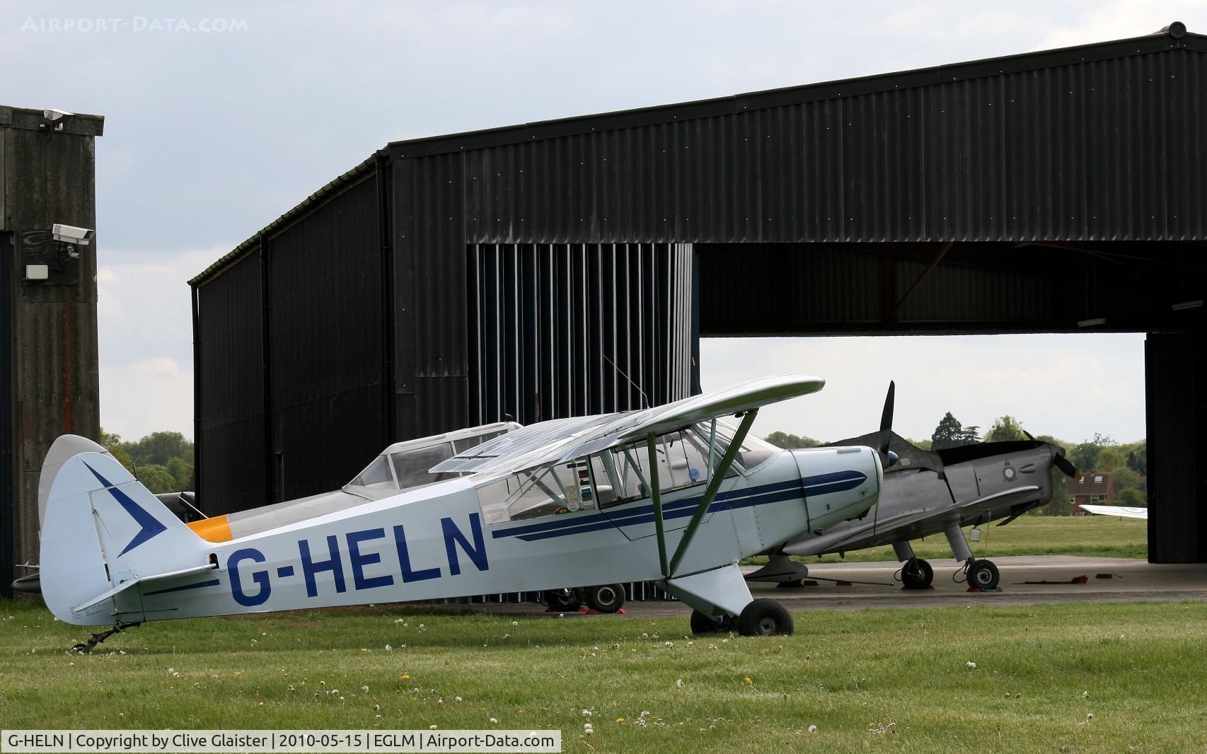 G-HELN, 1958 Piper L-21B Super Cub (PA-18-135) C/N 18-3400, Hex: 40201D