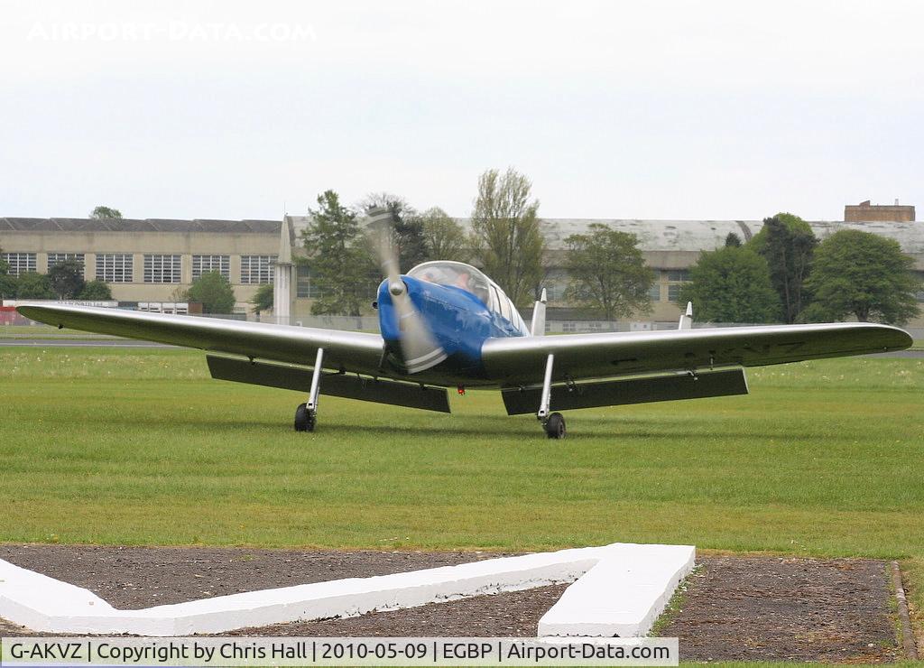 G-AKVZ, 1945 Miles M38 Messenger 4B C/N 6352, at the Great Vintage Flying Weekend