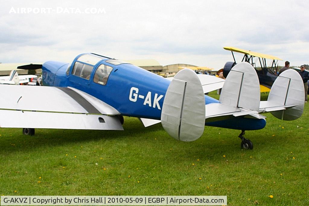 G-AKVZ, 1945 Miles M38 Messenger 4B C/N 6352, at the Great Vintage Flying Weekend