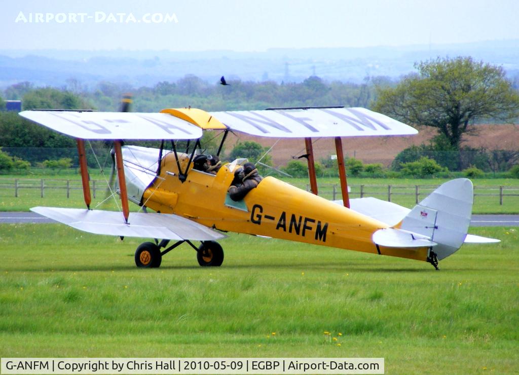 G-ANFM, 1941 De Havilland DH-82A Tiger Moth II C/N 83604, at the Great Vintage Flying Weekend