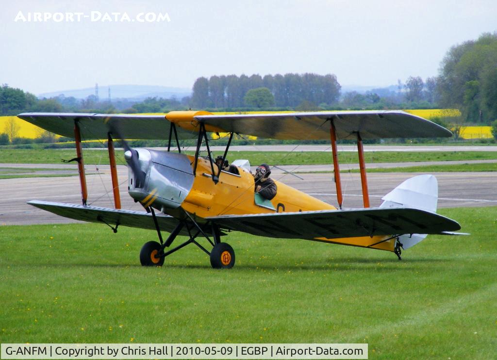 G-ANFM, 1941 De Havilland DH-82A Tiger Moth II C/N 83604, at the Great Vintage Flying Weekend