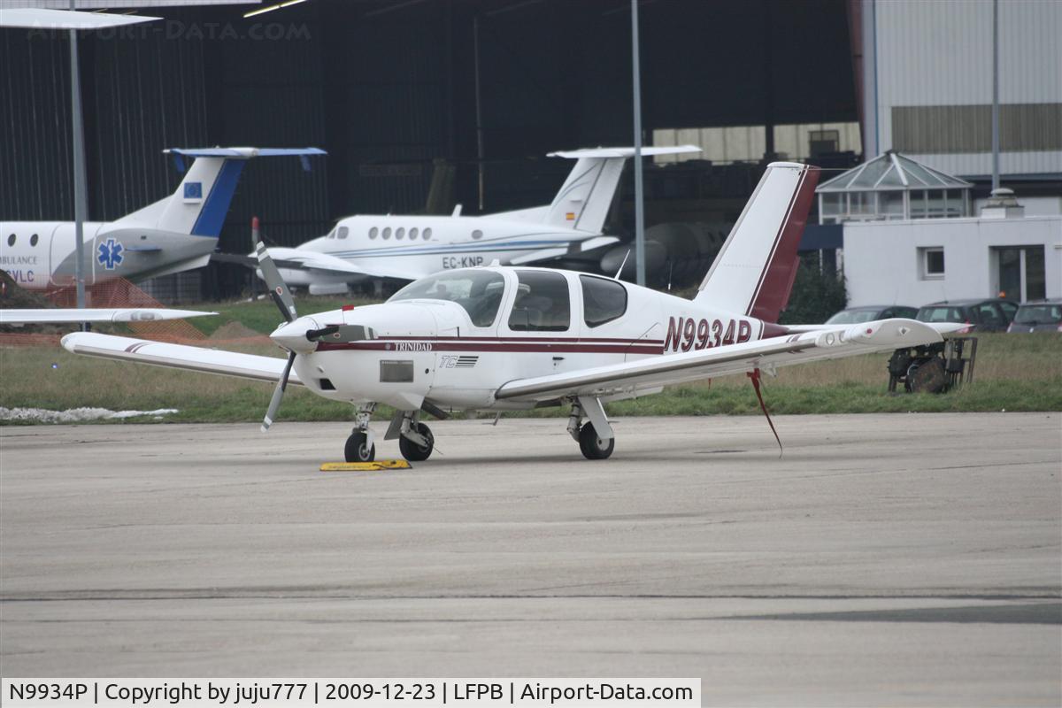 N9934P, 1990 Socata TB-21 TC Trinidad C/N 1086, on transit at Le Bourget
