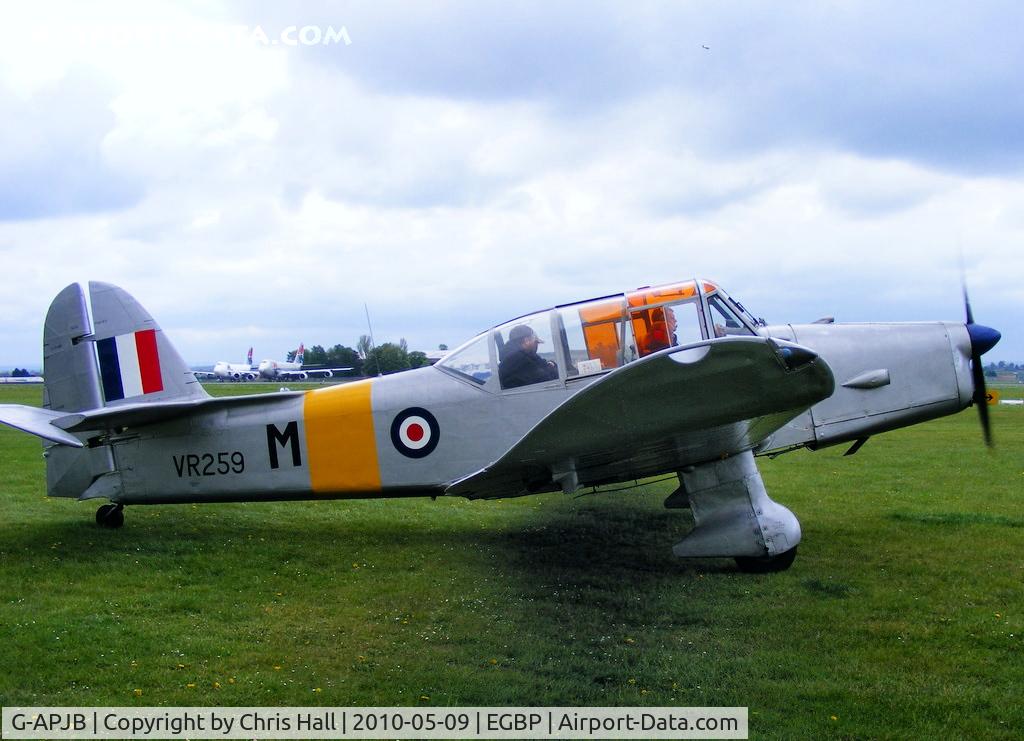 G-APJB, 1948 Percival P-40 Prentice T1 C/N PAC-086, at the Great Vintage Flying Weekend