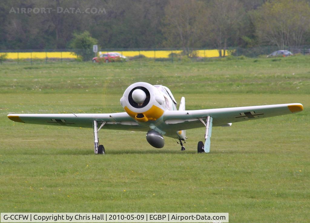 G-CCFW, 2003 WAR Focke-Wulf 190 C/N PFA 081-12729, at the Great Vintage Flying Weekend