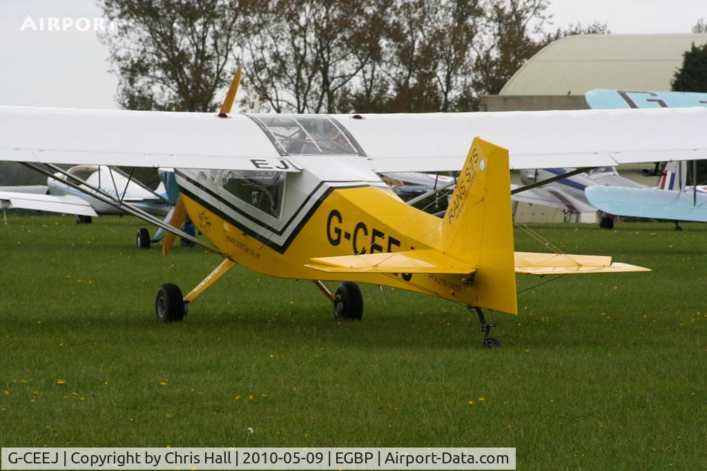 G-CEEJ, 2006 Rans S-7S Courier C/N PFA 218-14557, at the Great Vintage Flying Weekend