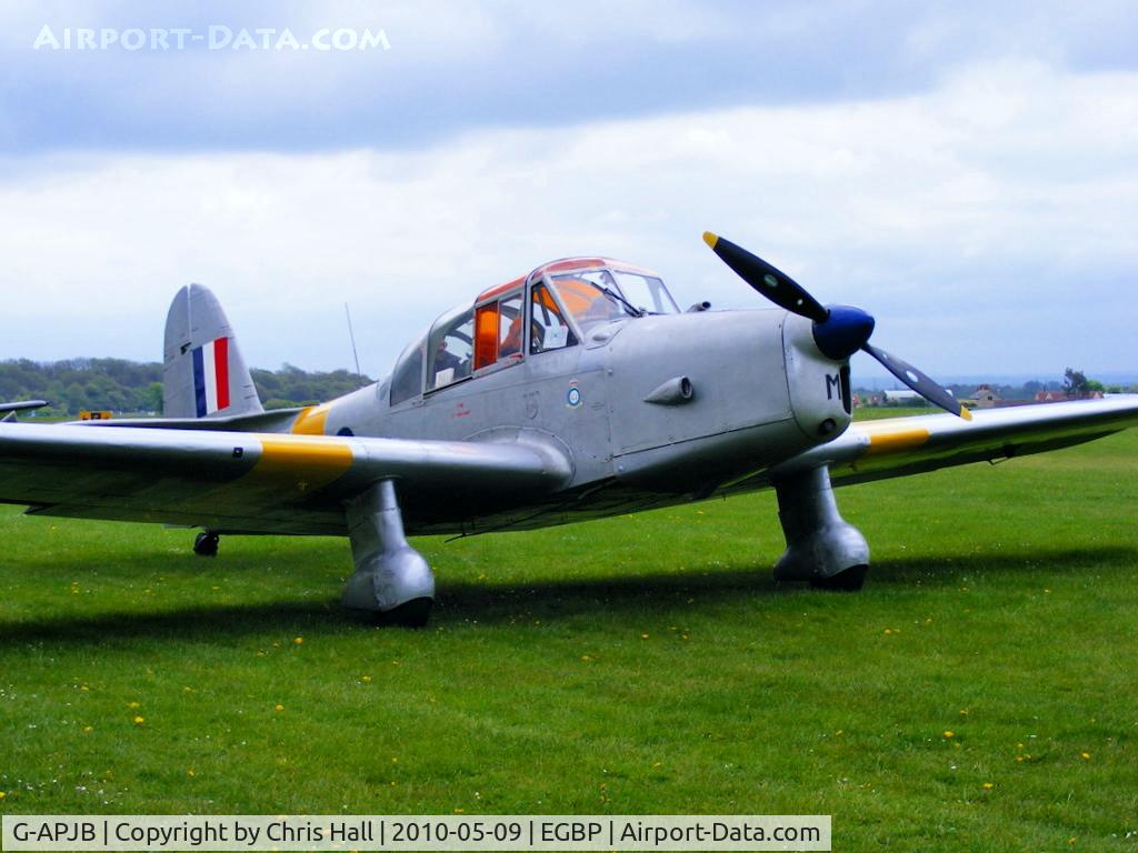 G-APJB, 1948 Percival P-40 Prentice T1 C/N PAC-086, at the Great Vintage Flying Weekend