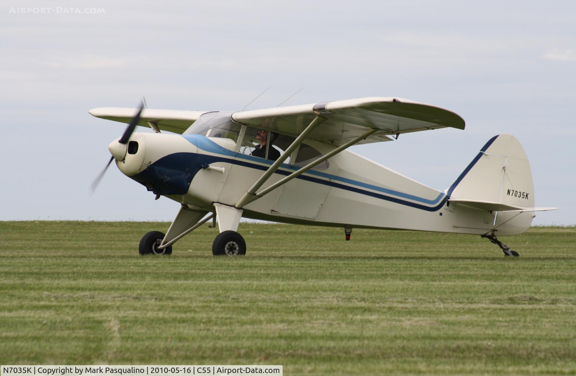 N7035K, 1950 Piper PA-20 Pacer C/N 20-146, Piper PA-20