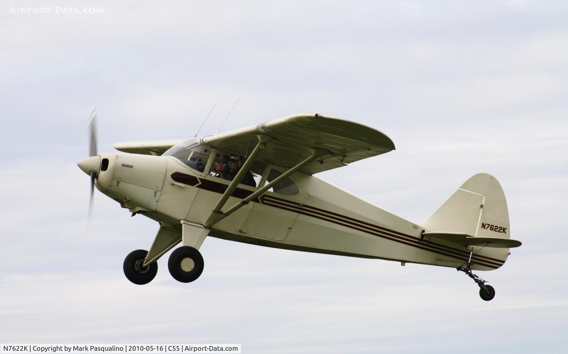 N7622K, 1950 Piper PA-20 Pacer C/N 20-440, Piper PA-20