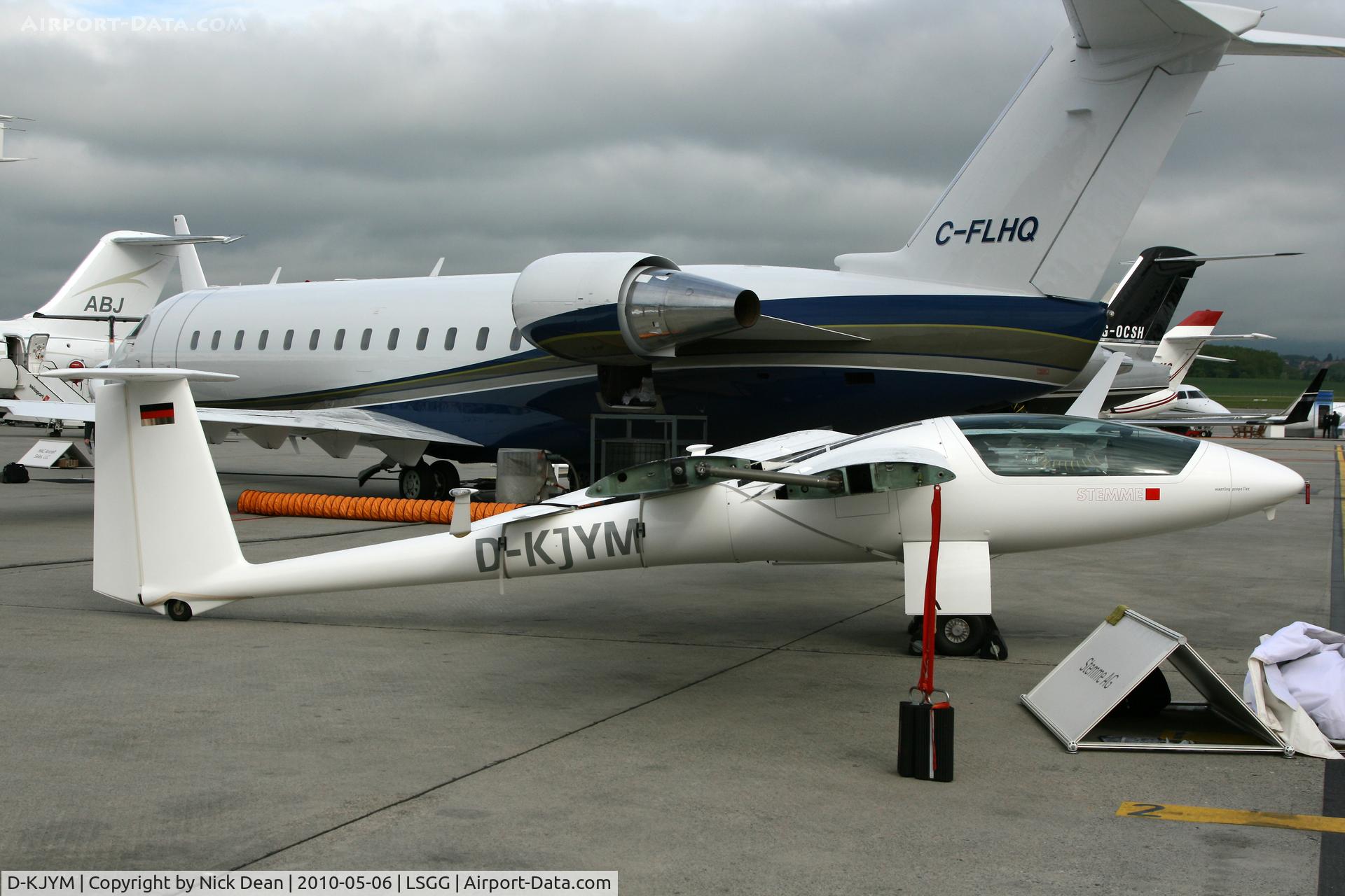 D-KJYM, 2010 Stemme S-10 C/N 11-125, LSGG  In the EBACE 2010 static display