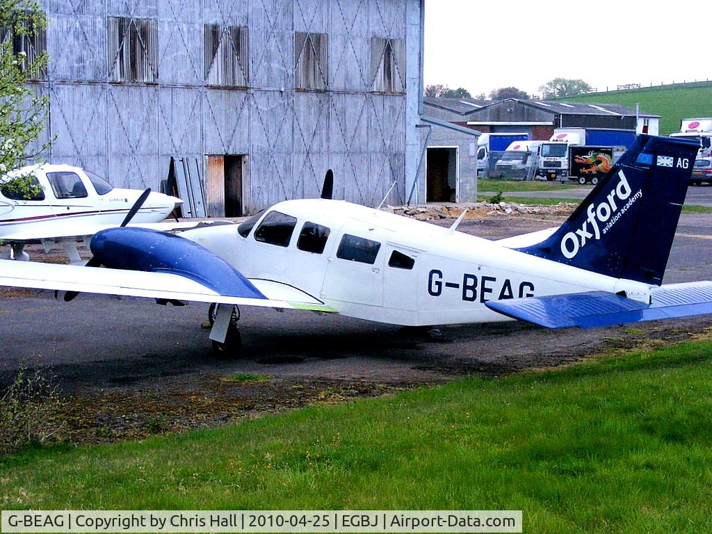 G-BEAG, 1976 Piper PA-34-200T Seneca II C/N 34-7670204, Oxford Aviation Academy Ltd