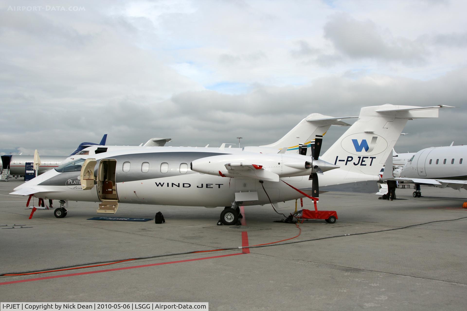I-PJET, 2009 Piaggio P-180 Avanti II C/N 1197, LSGG