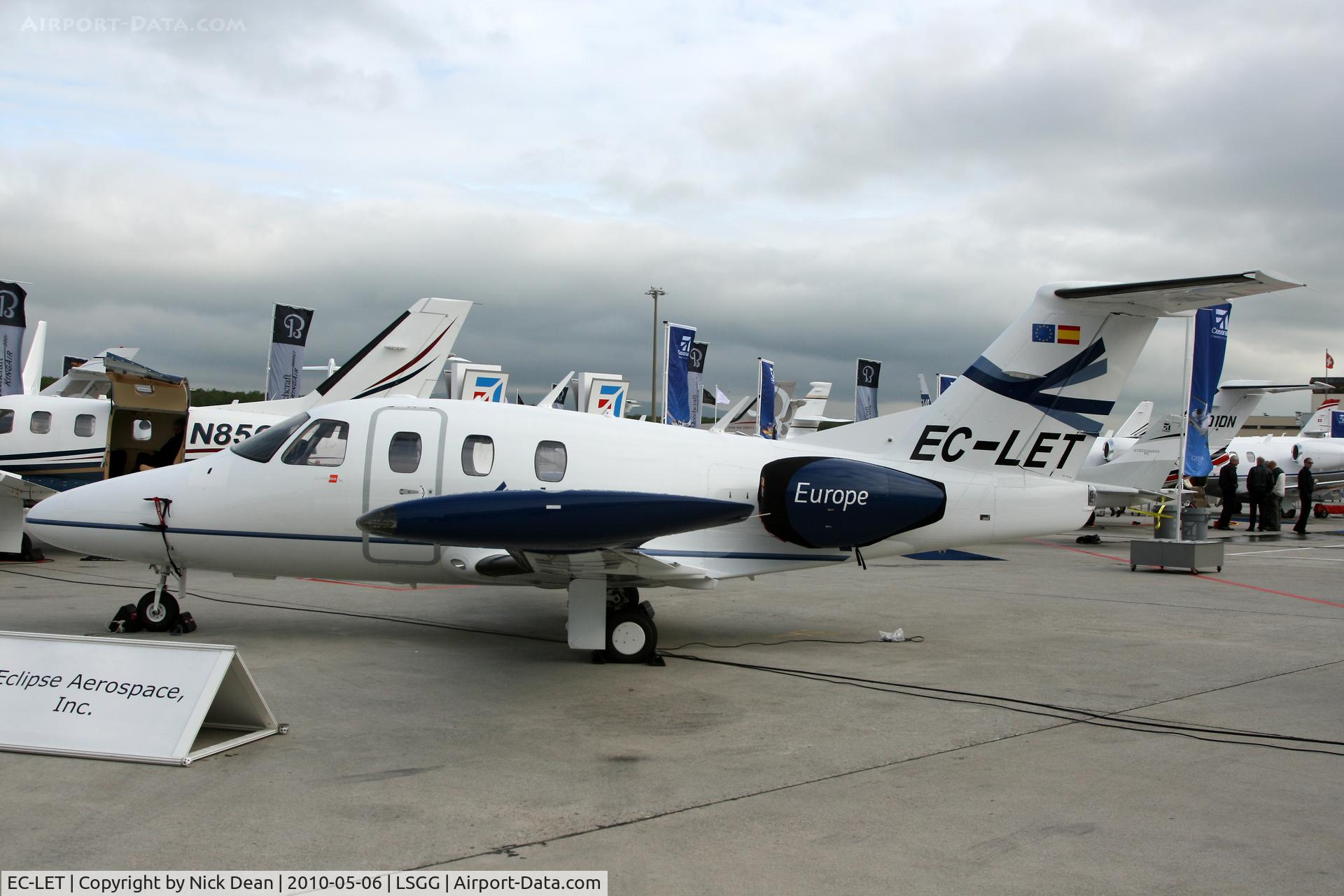 EC-LET, 2008 Eclipse Aviation Corp EA500 C/N 000155, LSGG