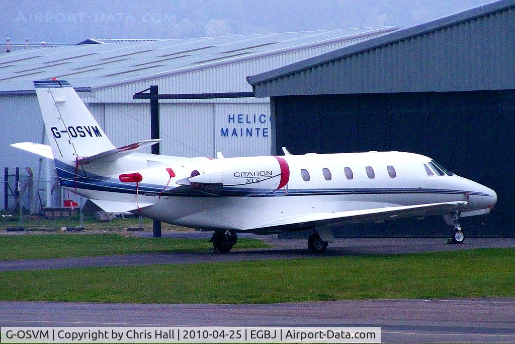 G-OSVM, 2008 Cessna 560XL Citation XLS C/N 560-5770, SVM Aviation Citation 560XLS