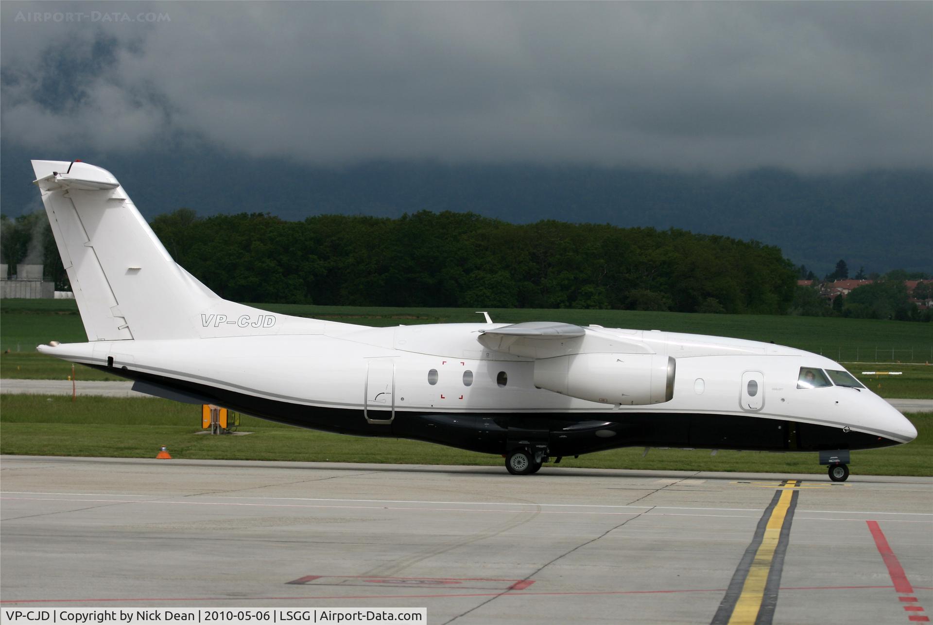 VP-CJD, 2008 Fairchild Dornier 328-300 328JET C/N 3221, LSGG