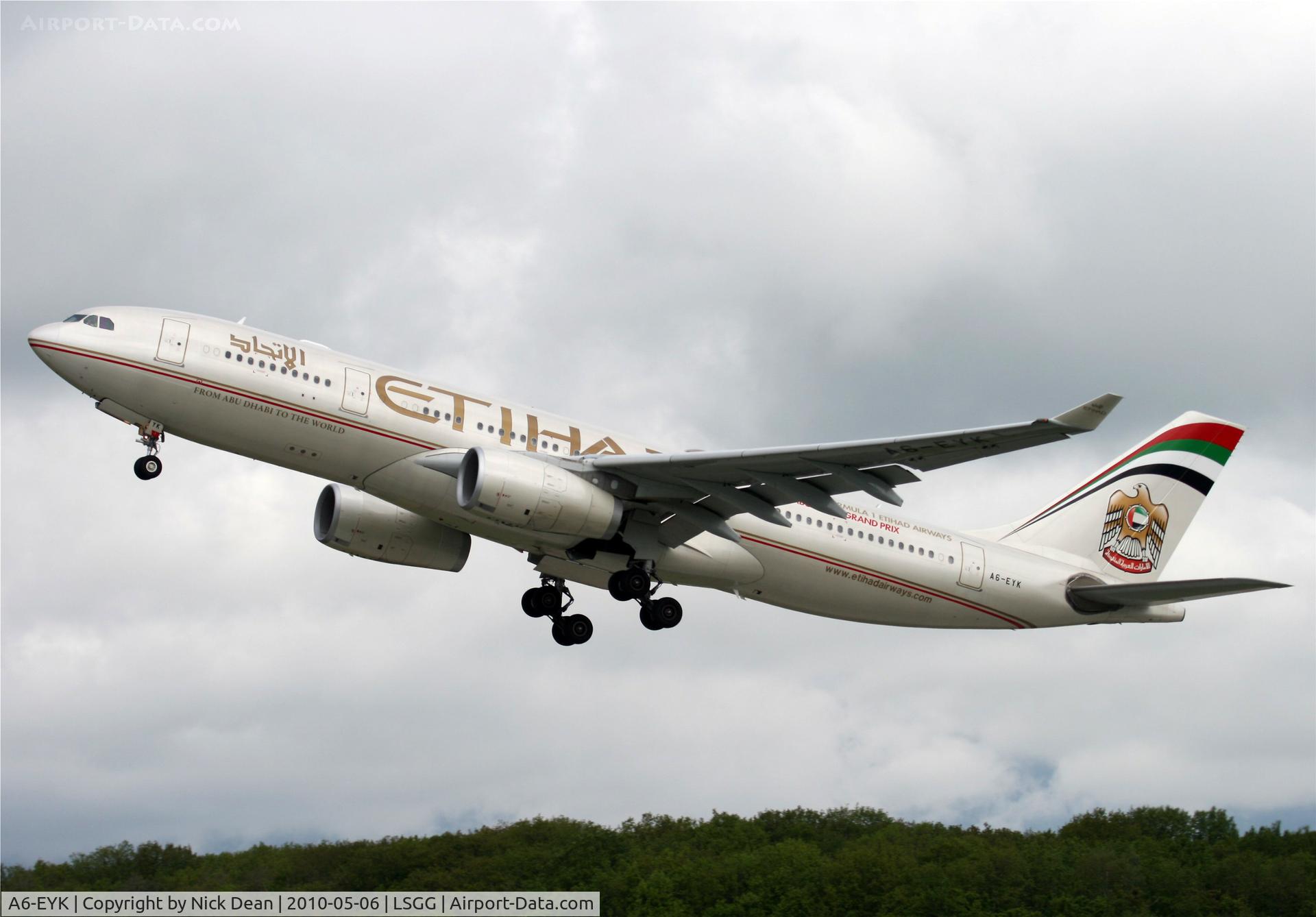A6-EYK, 2006 Airbus A330-243 C/N 788, LSGG
