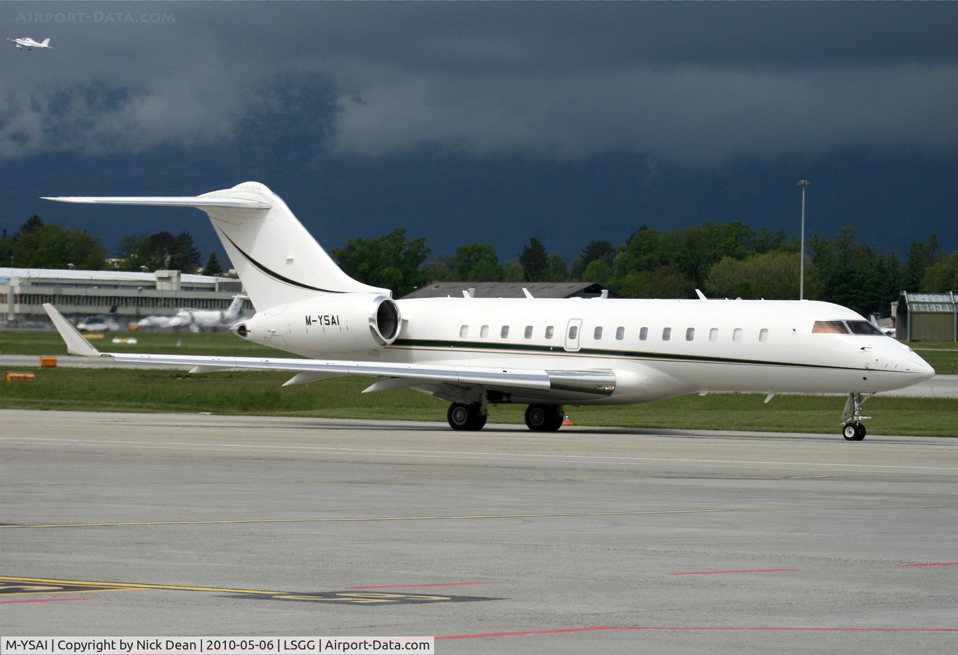 M-YSAI, 2005 Bombardier BD-700-1A11 Global 5000 C/N 9166, LSGG