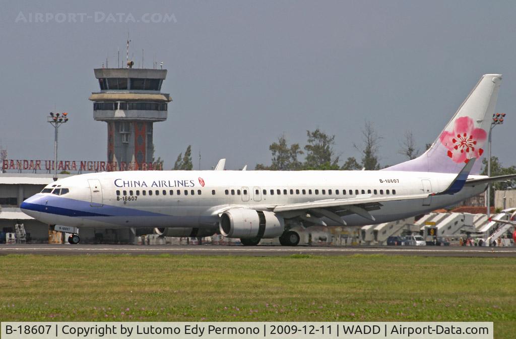 B-18607, Boeing 737-809 C/N 29104, China Airlines