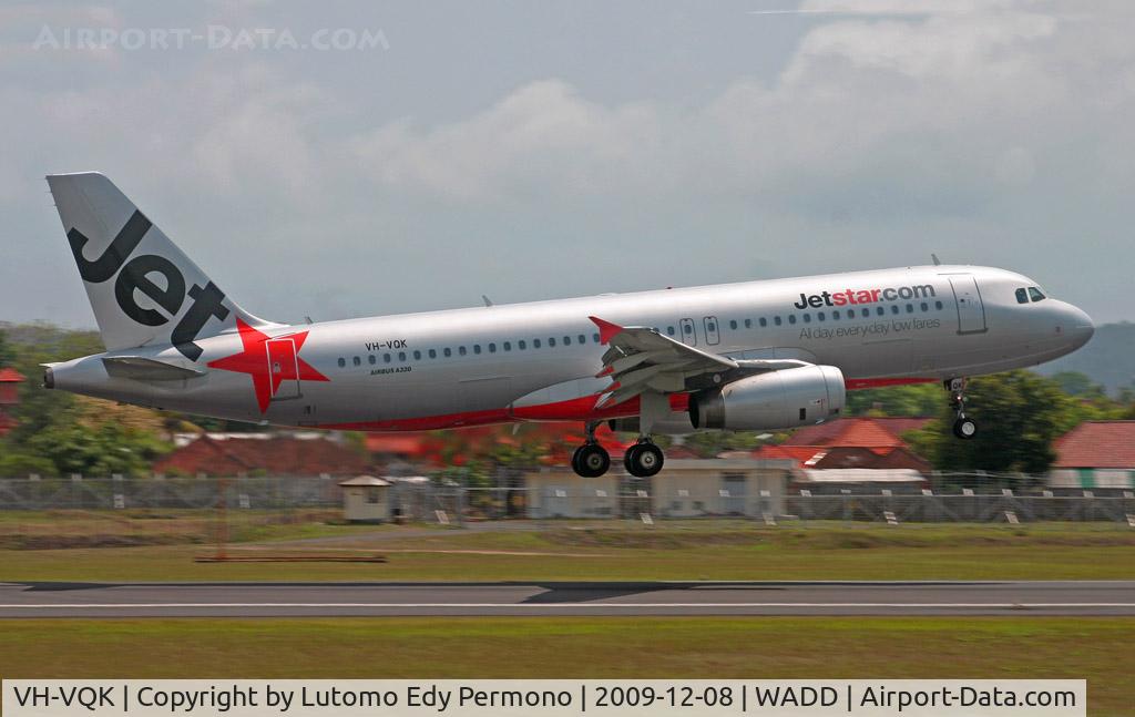 VH-VQK, 2006 Airbus A320-232 C/N 2651, jetsar