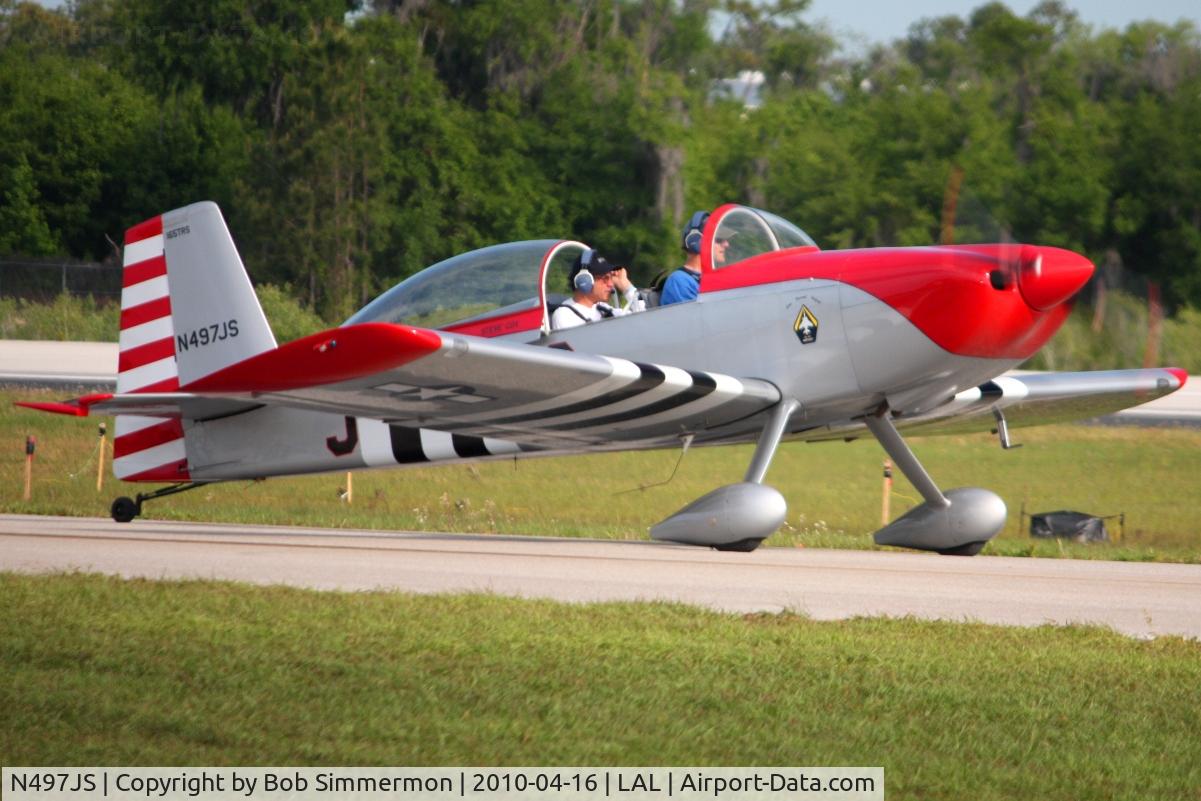 N497JS, 2007 Vans RV-8 C/N 81191, Sun N Fun 2010