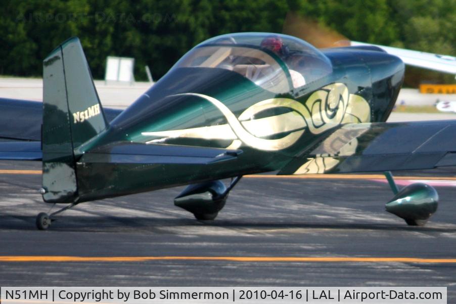 N51MH, 1996 Vans RV-6 C/N 21699, Sun N Fun 2010