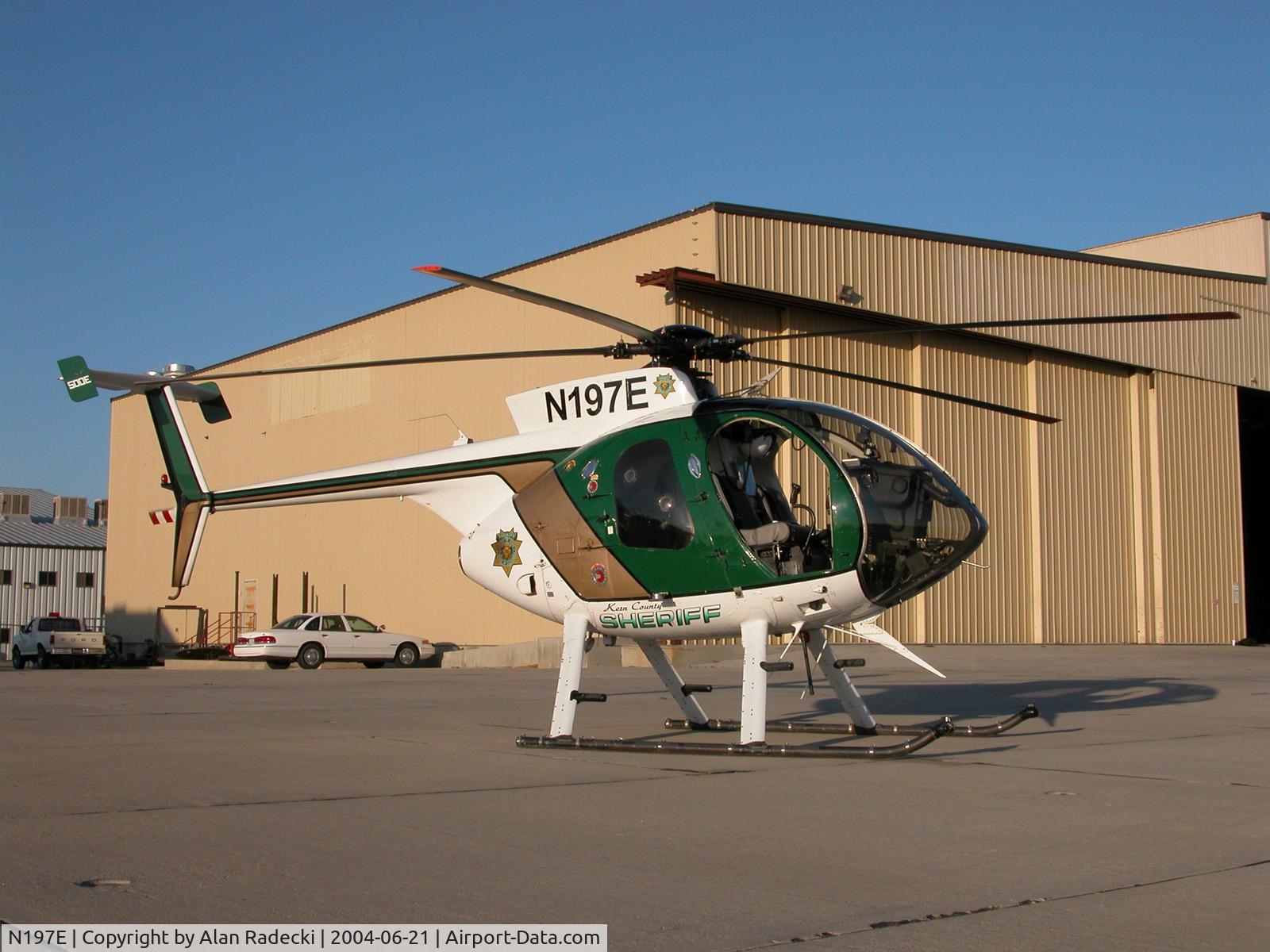 N197E, 1986 Hughes 369E C/N 196E, Kern County, California MD-500E at Mojave, California