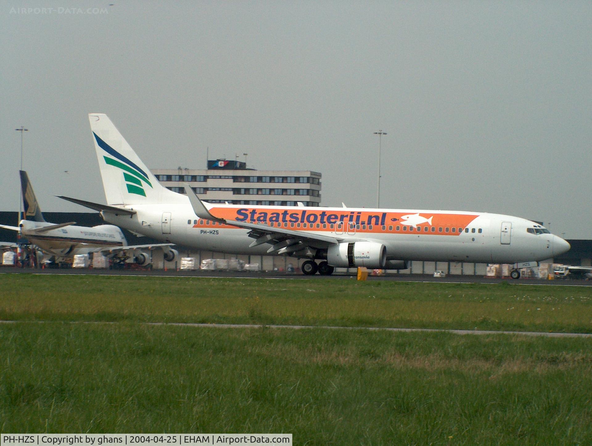 PH-HZS, Boeing 737-8BG C/N 32357, Staatsloterij 2004