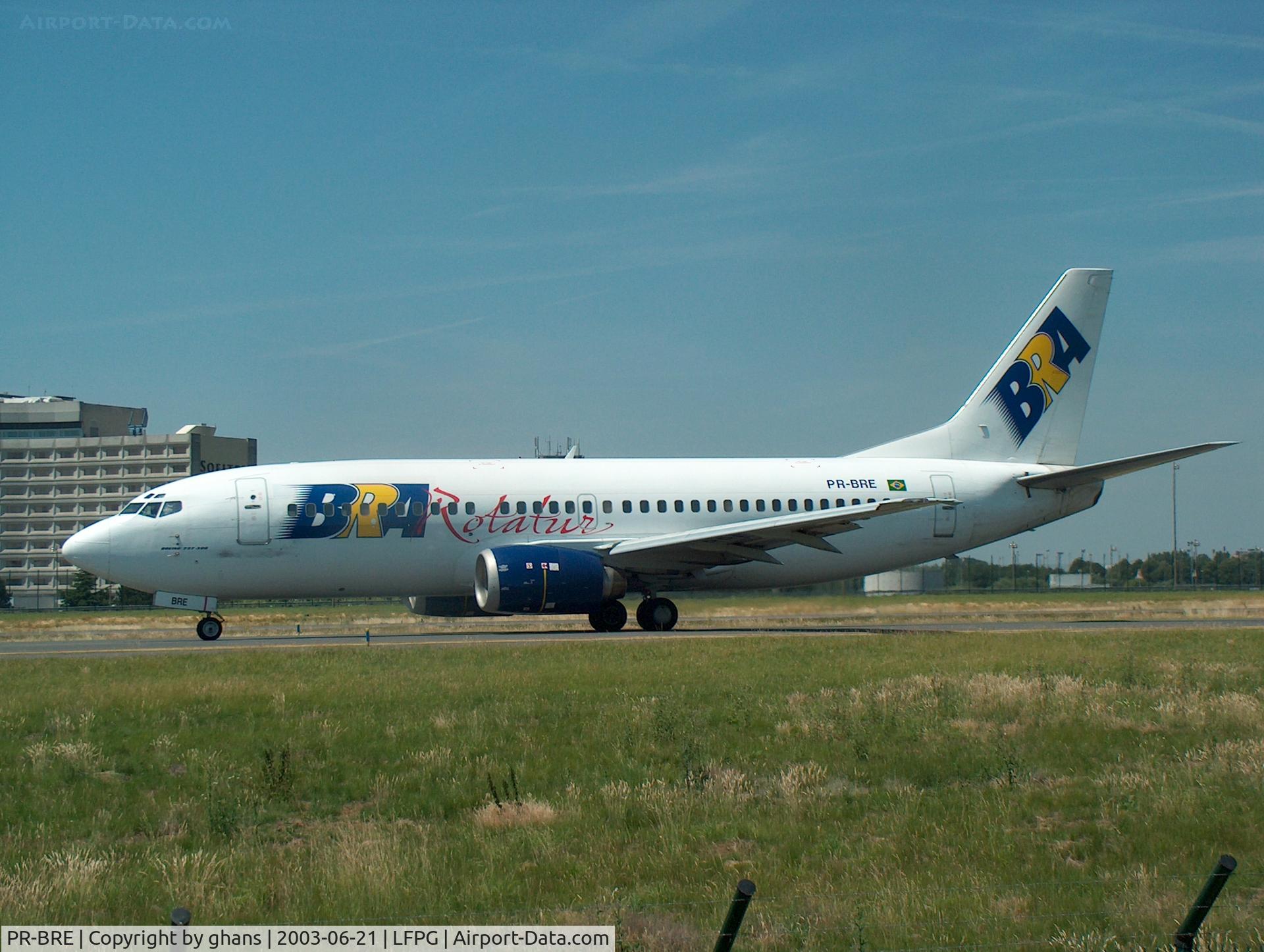 PR-BRE, 1989 Boeing 737-3K9 C/N 24213, Leased to Euroatlantic Airways