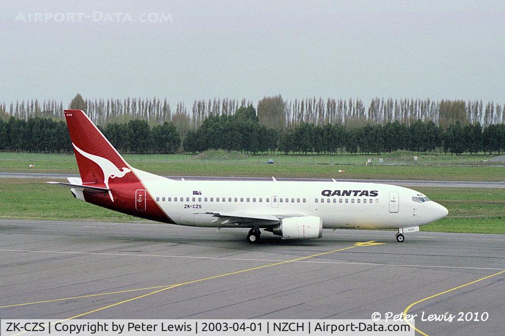 ZK-CZS, 1988 Boeing 737-33A C/N 24030, Jetconnect Ltd., Auckland t/a Qantas New Zealand