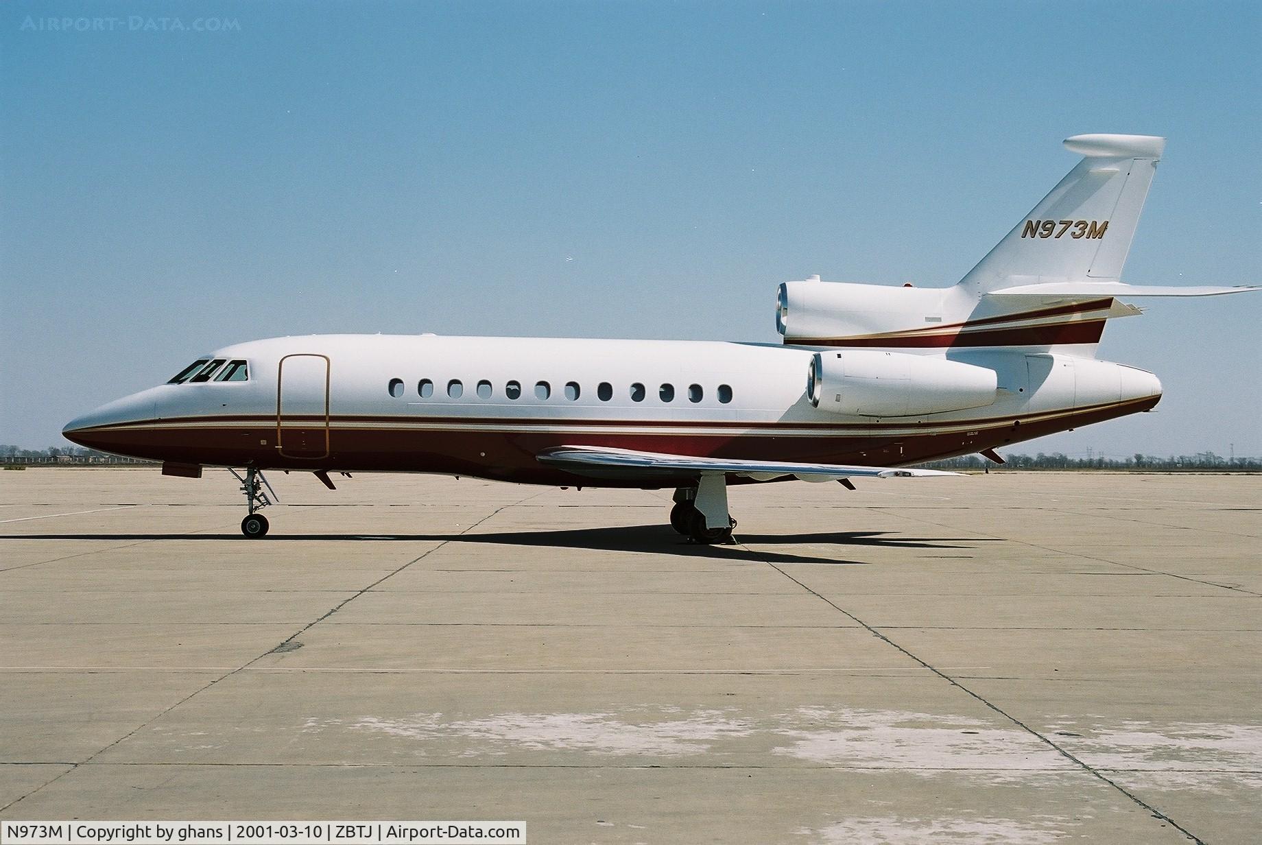 N973M, 2000 Dassault Falcon 900EX C/N 73, Bizzjet in China