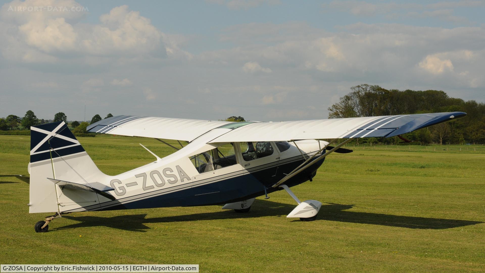 G-ZOSA, 2006 American Champion 7GCAA Adventure Citabria C/N 509-2006, G-ZOSA at Shuttleworth May Sunset Air Display