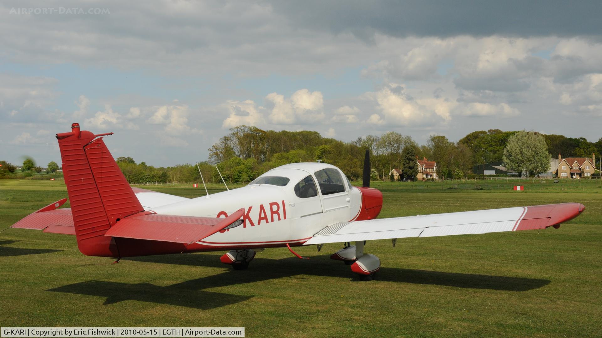 G-KARI, 1973 Fuji FA-200-160 Aero Subaru C/N 236, 2. G-KARI at Shuttleworth May Sunset Air Display