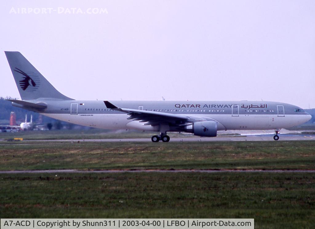 A7-ACD, 2003 Airbus A330-202 C/N 521, Delivery day...